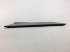 Japanese Wood Lacquer Placemat Vtg Rectangle Tray Obon Nurimono Black QT127