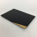 Japanese Wood Lacquer Placemat Vtg Rectangle Tray Obon Nurimono Black QT127