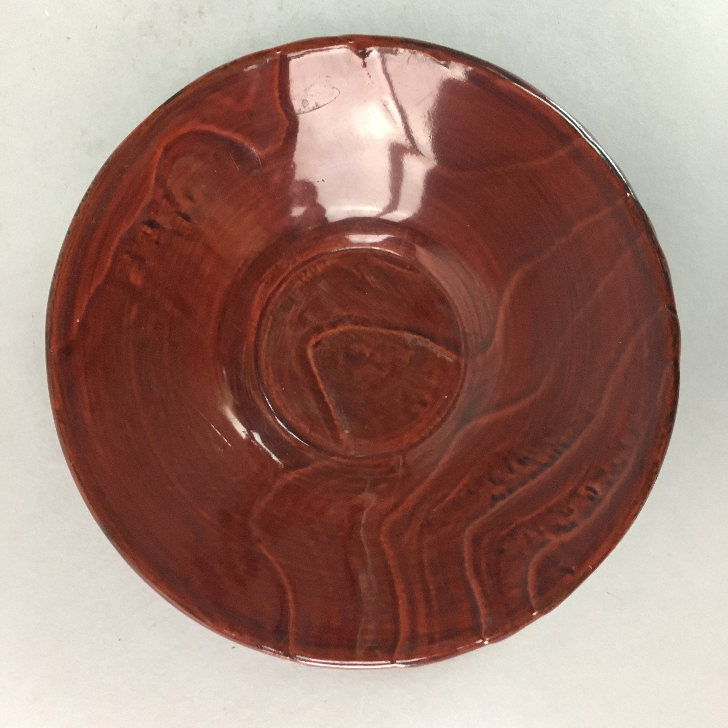 Japanese Wood Shunkei Lacquer Drink Saucer 5pc SetVtg Chataku Coaster UR160