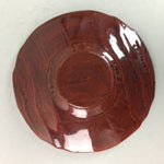 Japanese Wood Shunkei Lacquer Drink Saucer 5pc SetVtg Chataku Coaster UR160