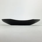 Japanese Wood lacquered Drink Saucer Vtg Chataku Coaster Brown QT149