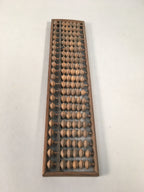 Japanese Wooden Abacus Calculating Tool 1/5 Beads 21 Rows Vtg Soroban ST50
