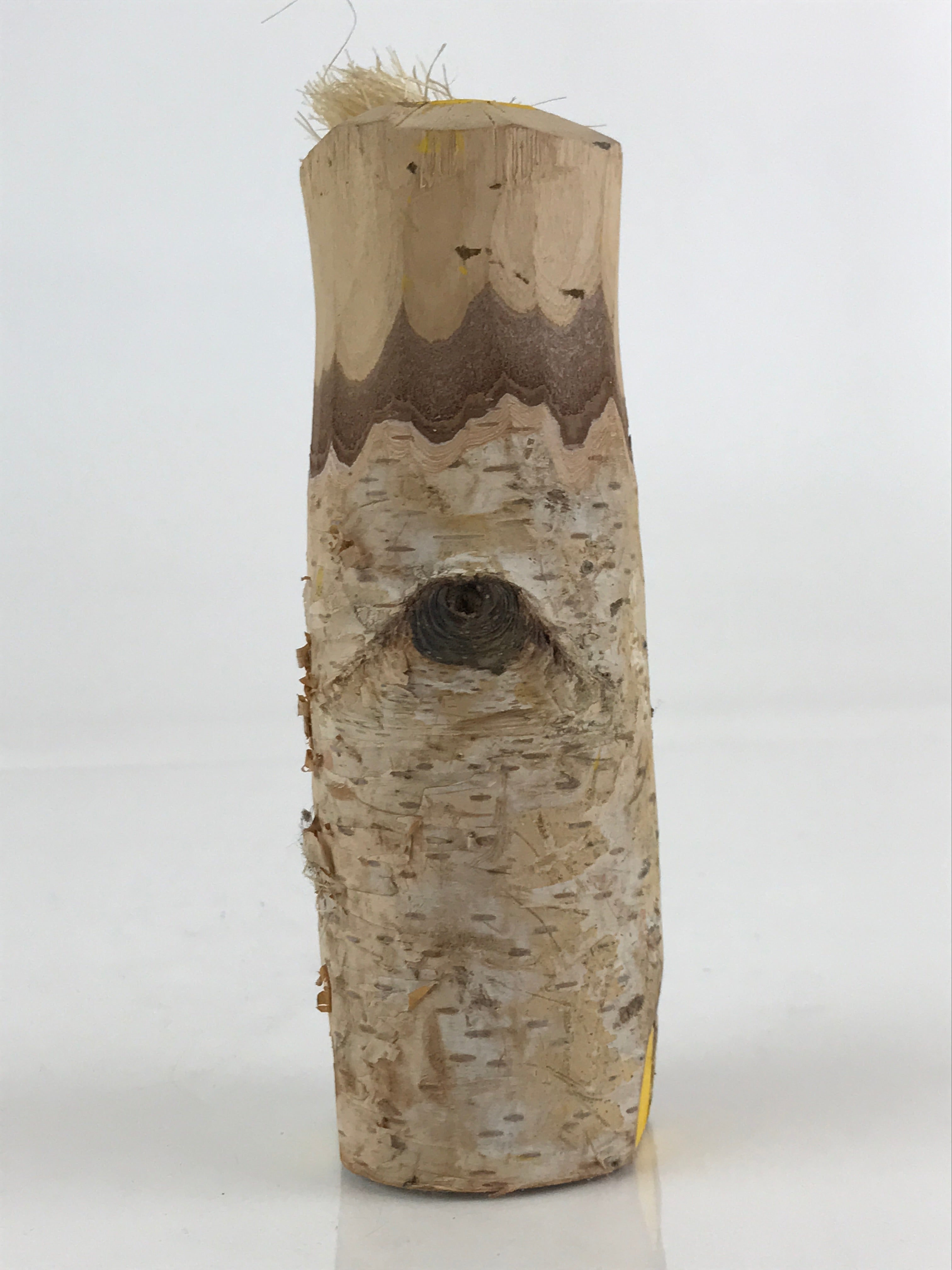 Japanese Wooden Amulet Doll Vtg Figurine Traditional Craft Toy Kokeshi KF613