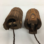 Japanese Wooden Art Display Temple Drinking Well Bucket Tsurube Ido BD742