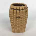Japanese Wooden Basket Vtg Flower Vase Ikebana Arrangement Kago Kado B174
