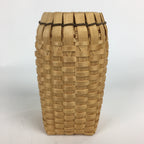 Japanese Wooden Basket Vtg Flower Vase Ikebana Arrangement Kago Kado B174