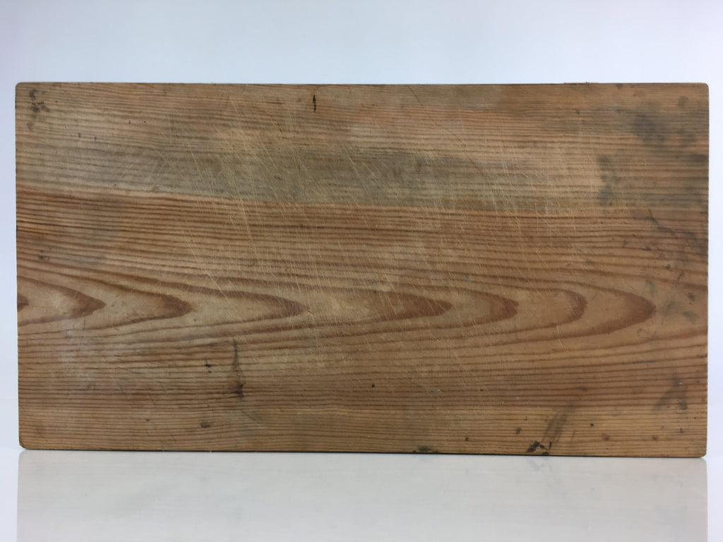 Japanese Wooden Board Cutting Board Sushi Board Vtg Manaita WT392