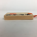 Japanese Wooden Bon Dance Teacher License Display Plate Magome JK204