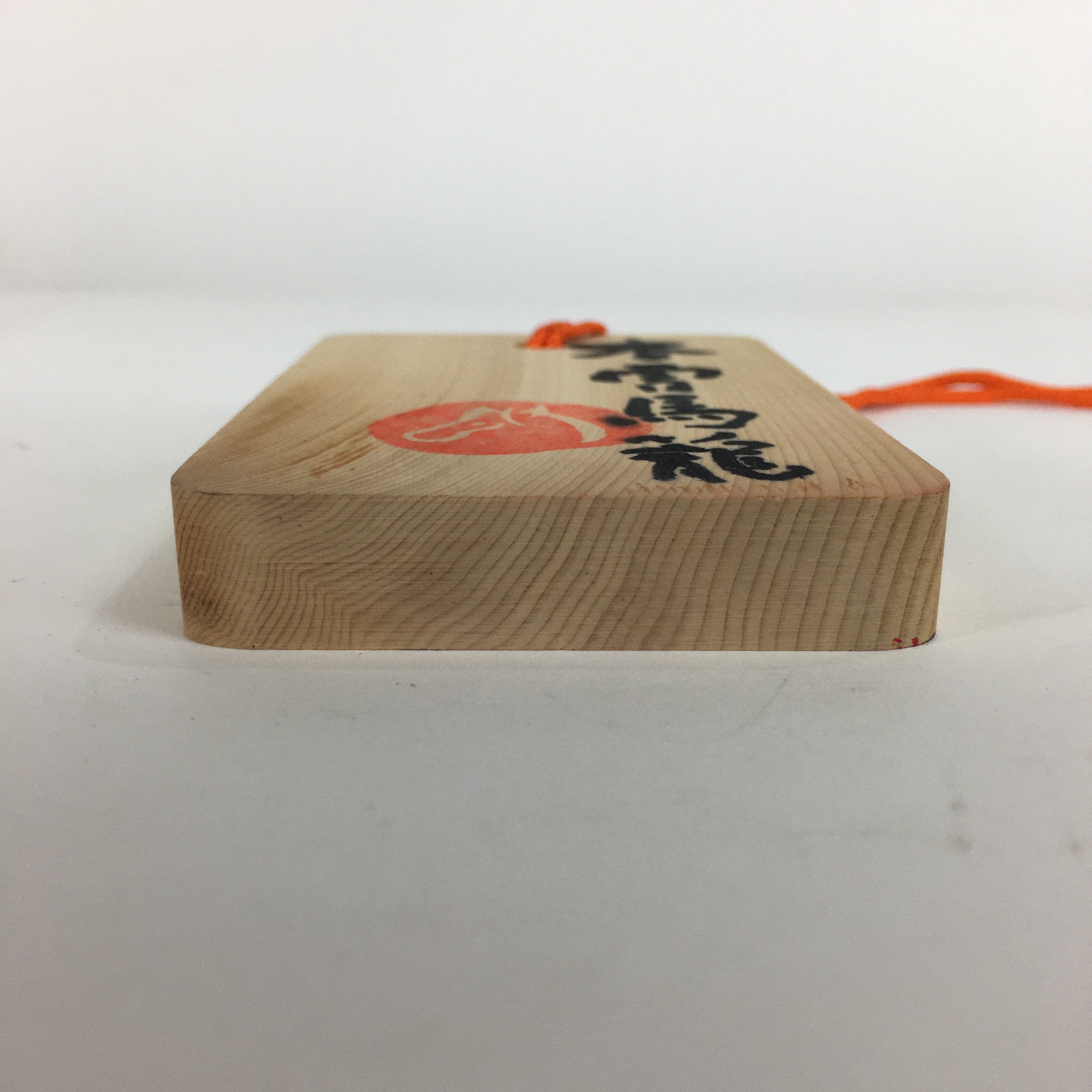 Japanese Wooden Bon Dance Teacher License Display Plate Magome JK204