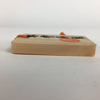 Japanese Wooden Bon Dance Teacher License Display Plate Magome JK204