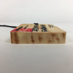 Japanese Wooden Bon Dance Teacher License Display Plate Magome JK208