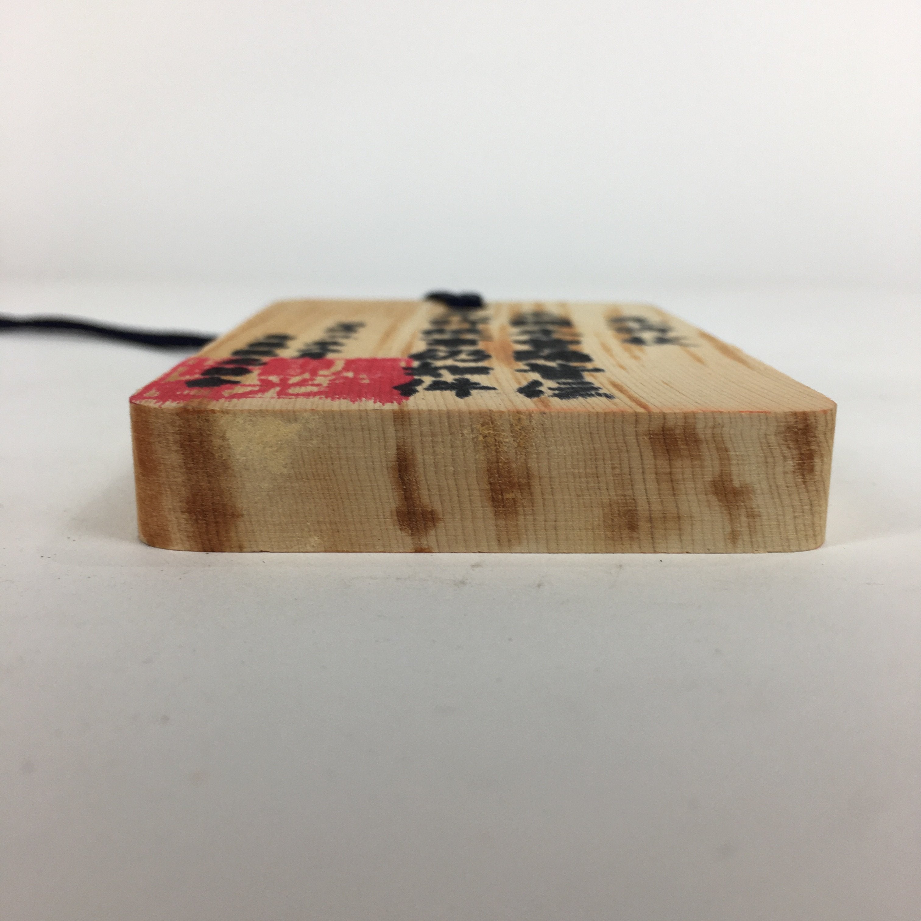 Japanese Wooden Bon Dance Teacher License Display Plate Magome JK208