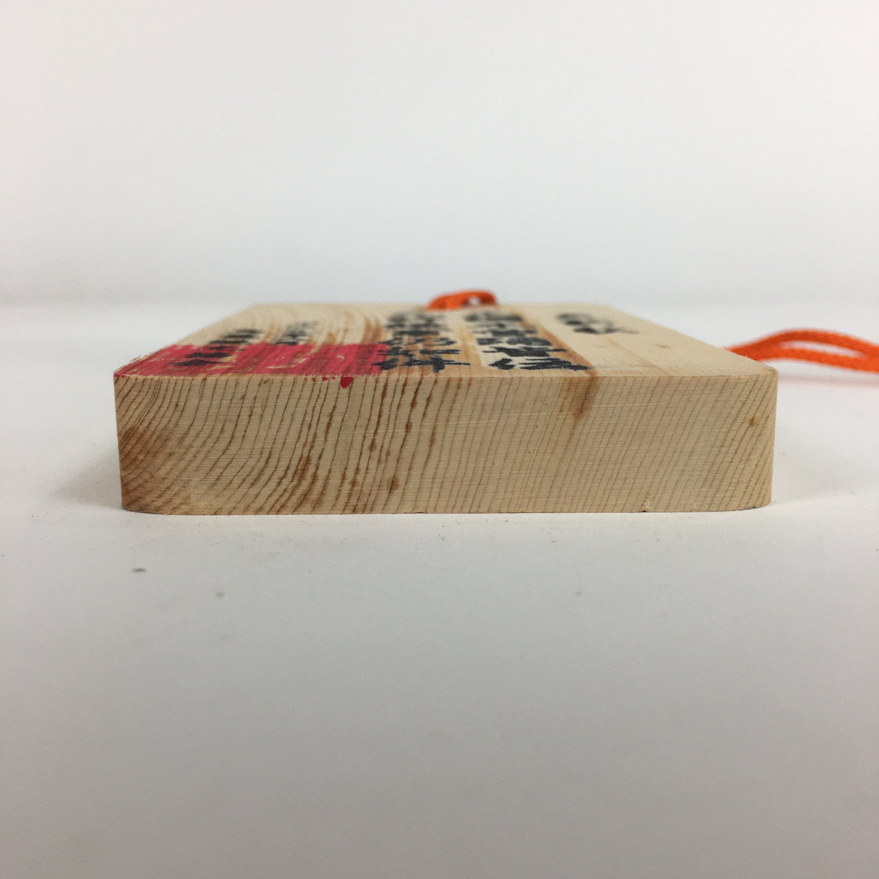 Japanese Wooden Bon Dance Teacher License Display Plate Magome JK209