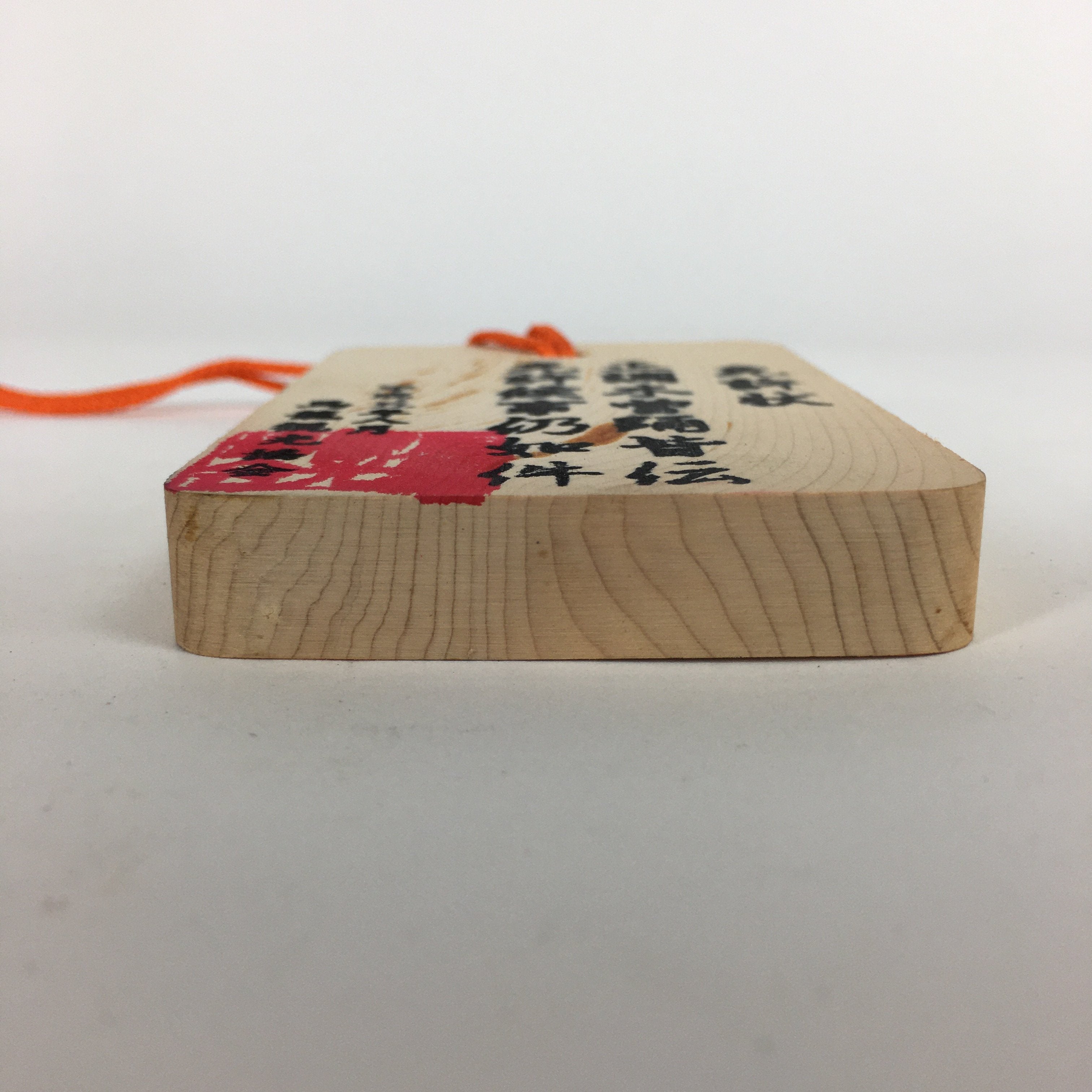 Japanese Wooden Bon Dance Teacher License Display Plate Magome JK211
