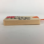 Japanese Wooden Bon Dance Teacher License Display Plate Magome JK211