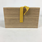 Japanese Wooden Box Chahakibako Vtg Two-tiered Box Tea Ceremony Container TG154