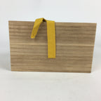 Japanese Wooden Box Chahakibako Vtg Two-tiered Box Tea Ceremony Container TG154