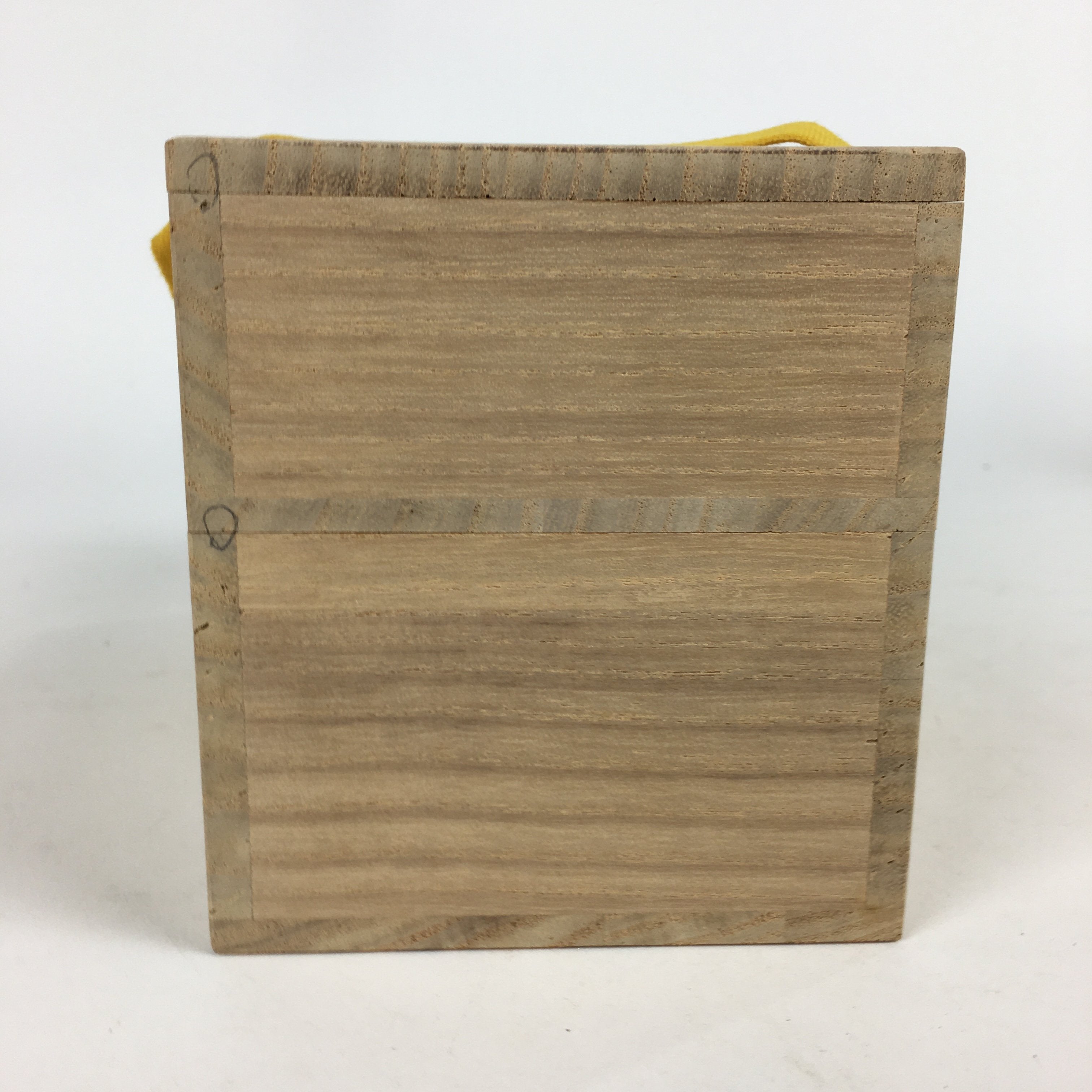 Japanese Wooden Box Chahakibako Vtg Two-tiered Box Tea Ceremony Container TG154