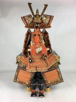 Japanese Wooden Boxed Samurai Miniature Armor Yoroi Vtg Boy's Festival ID434