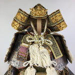 Japanese Wooden Boxed Samurai Miniature Armor Yoroi Vtg Boy's Festival ID435