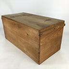 Japanese Wooden Brazier Fire Pit 2pc Set Vtg Akebono-Nuri Hibachi H42
