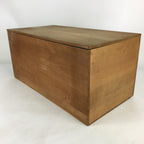 Japanese Wooden Brazier Fire Pit 2pc Set Vtg Shunkei-Nuri Hibachi H41