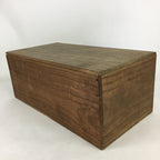 Japanese Wooden Brazier Fire Pit 2pc Set Vtg Tea Ceremony Hibachi H40