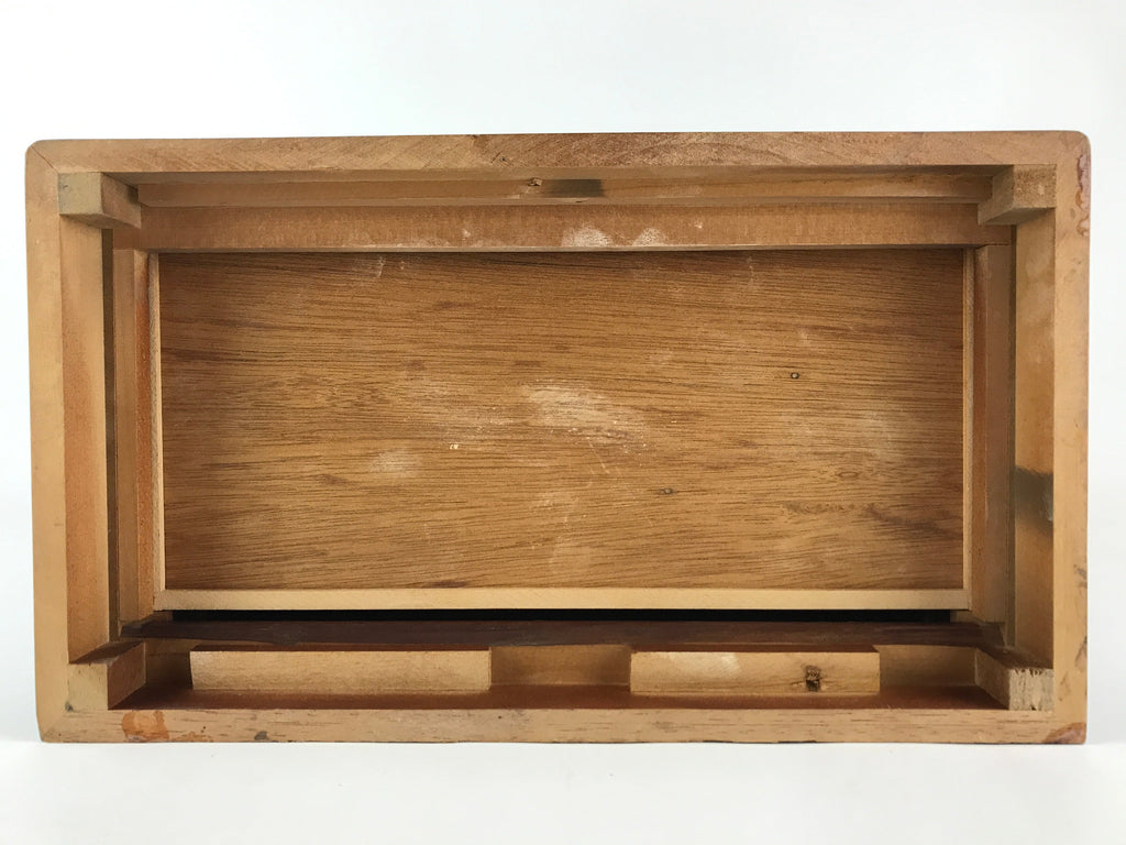 Japanese Wooden Buddhist altar Cabinet Butsudan Vtg Electric Light T318