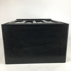 Japanese Wooden Buddhist altar Vtg Butsudan Wood Cabinet Black T248