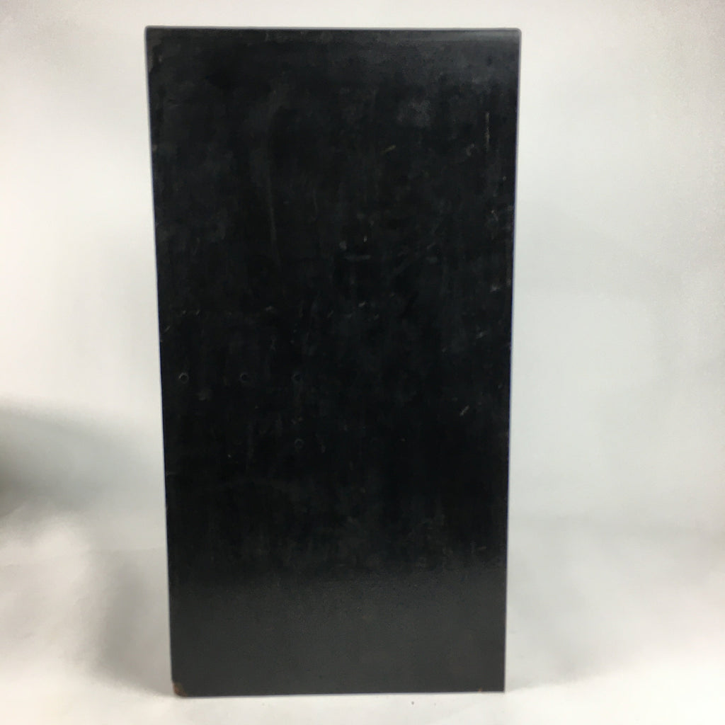 Japanese Wooden Buddhist altar Vtg Butsudan Wood Cabinet Black T259