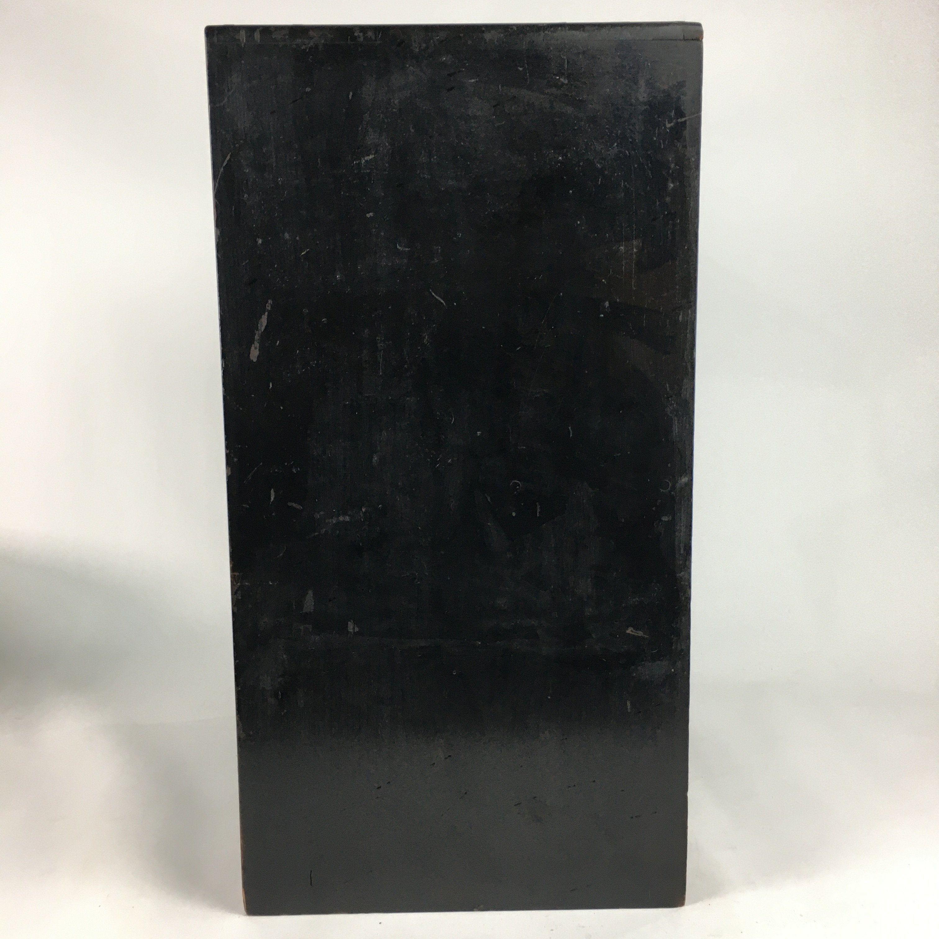 Japanese Wooden Buddhist altar Vtg Butsudan Wood Cabinet Black T259