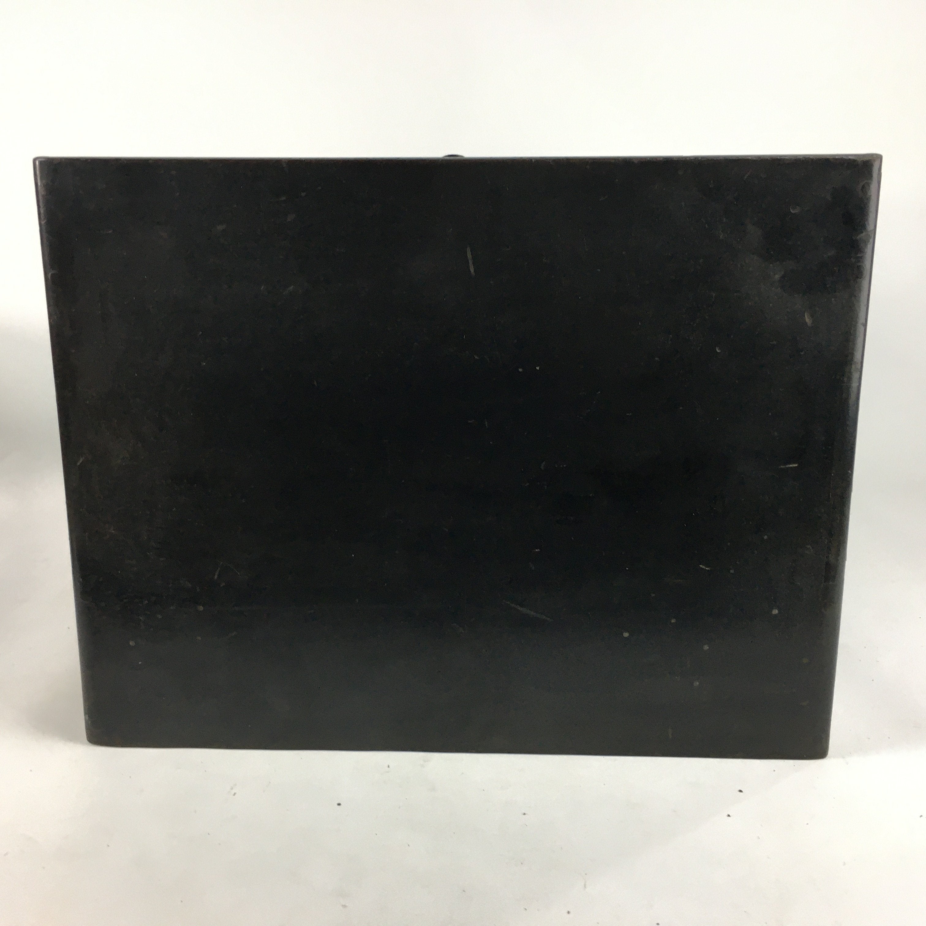 Japanese Wooden Buddhist altar Vtg Butsudan Wood Cabinet Black T259