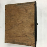 Japanese Wooden Buddhist altar Vtg Butsudan Wood Cabinet Black T264