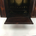 Japanese Wooden Buddhist altar Vtg Butsudan Wood Cabinet Brown T243