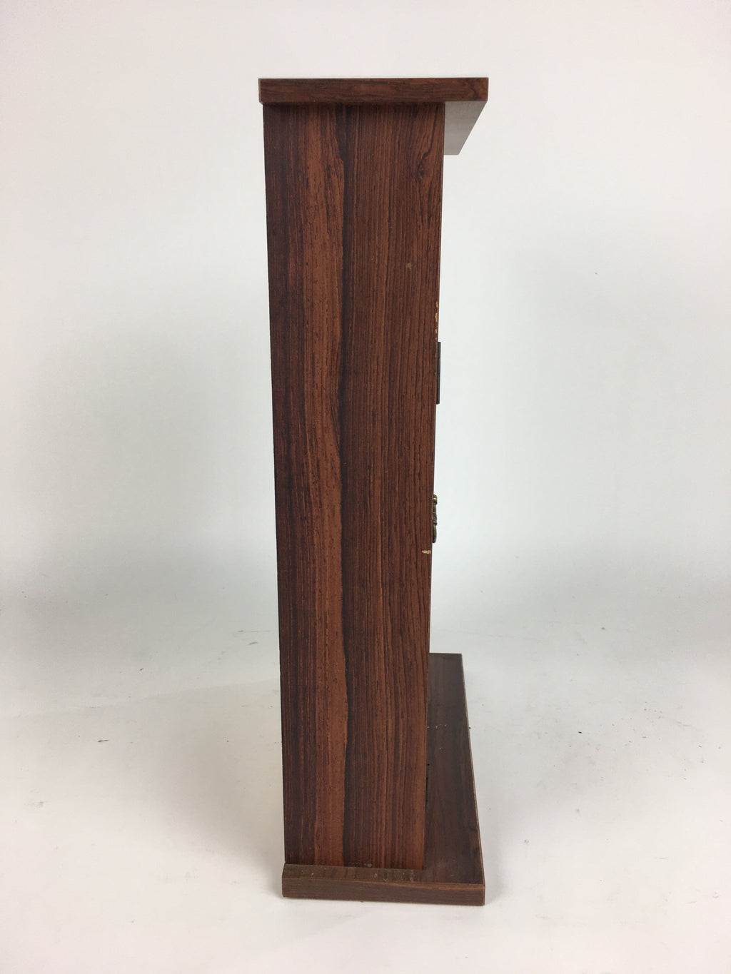 Japanese Wooden Buddhist altar Vtg Butsudan Wood Cabinet Brown T265