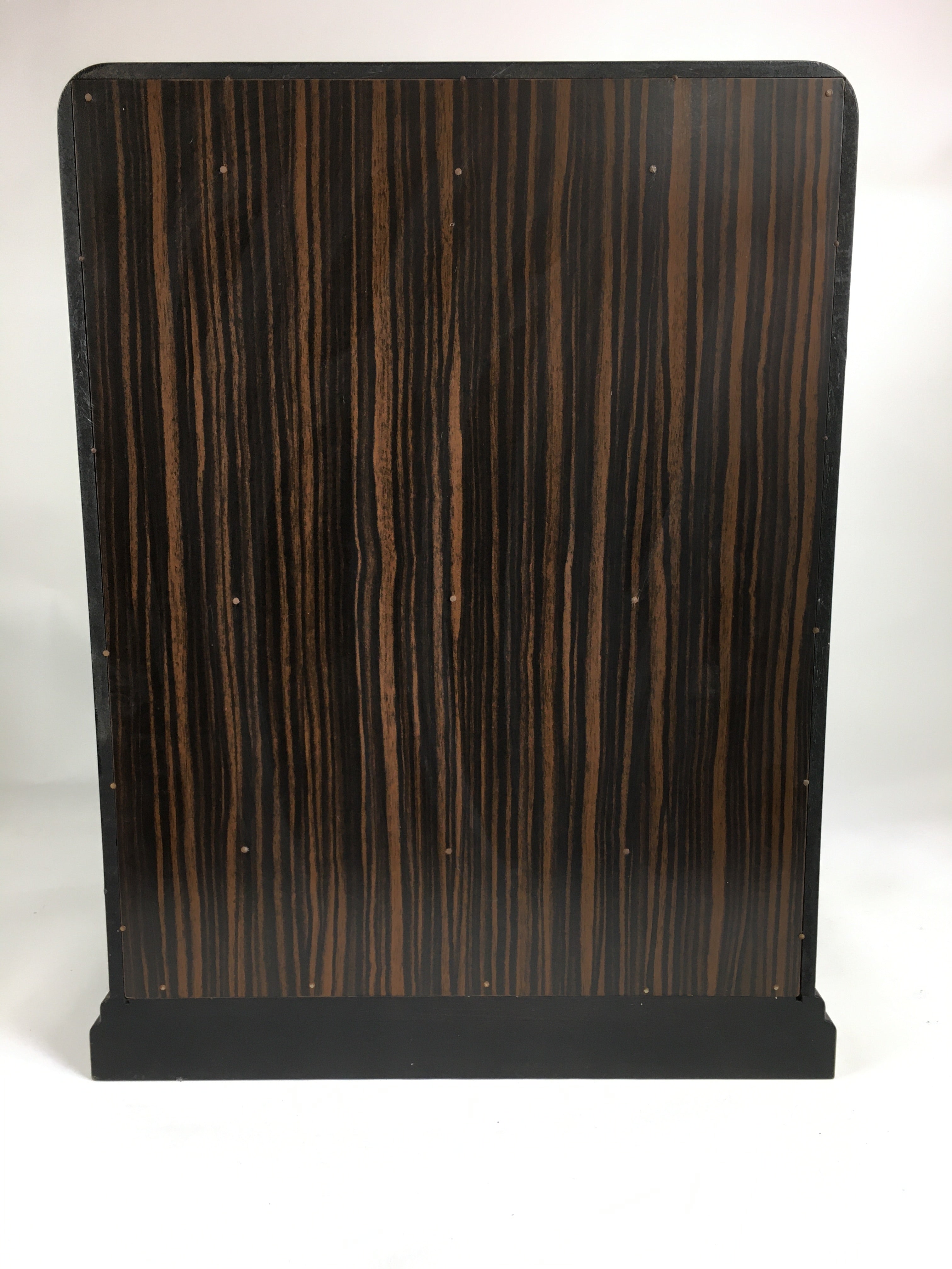 Japanese Wooden Buddhist altar Wood Cabinet Butsudan Vtg Brown T295