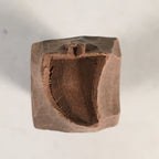 Japanese Wooden Cake Marking Tool Stick Stamp Sweets Vtg Carving Brown Kg287