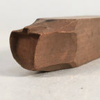 Japanese Wooden Cake Marking Tool Stick Stamp Sweets Vtg Carving Brown Kg287