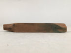 Japanese Wooden Cake Marking Tool Stick Stamp Sweets Vtg Carving Brown Kg287