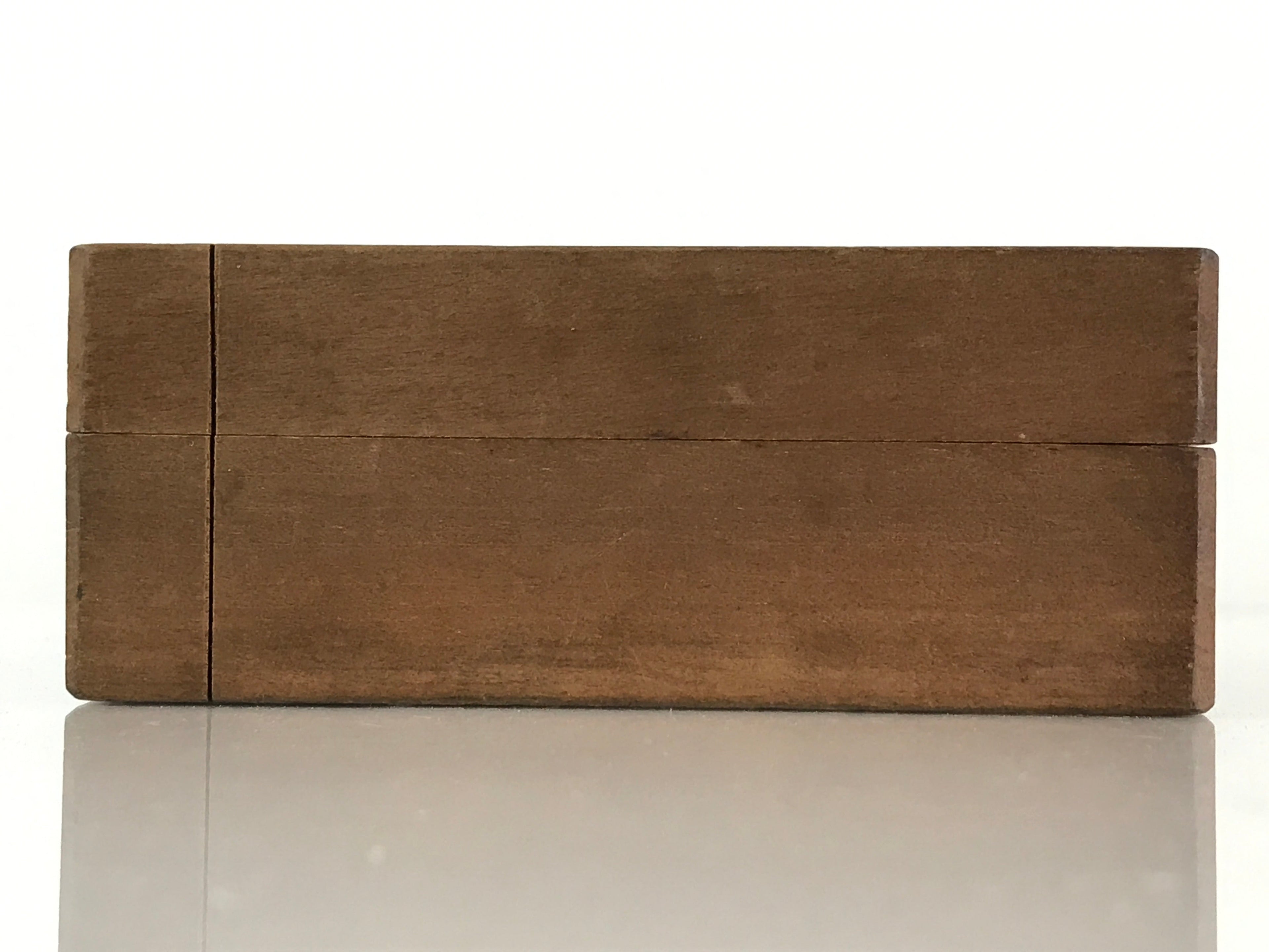 Japanese Wooden Cake Mold Kashigata Sweets Vtg Apple Round Kg398