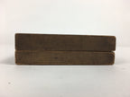 Japanese Wooden Cake Mold Kashigata Sweets Vtg Carving Bay laurel Celebration Kg