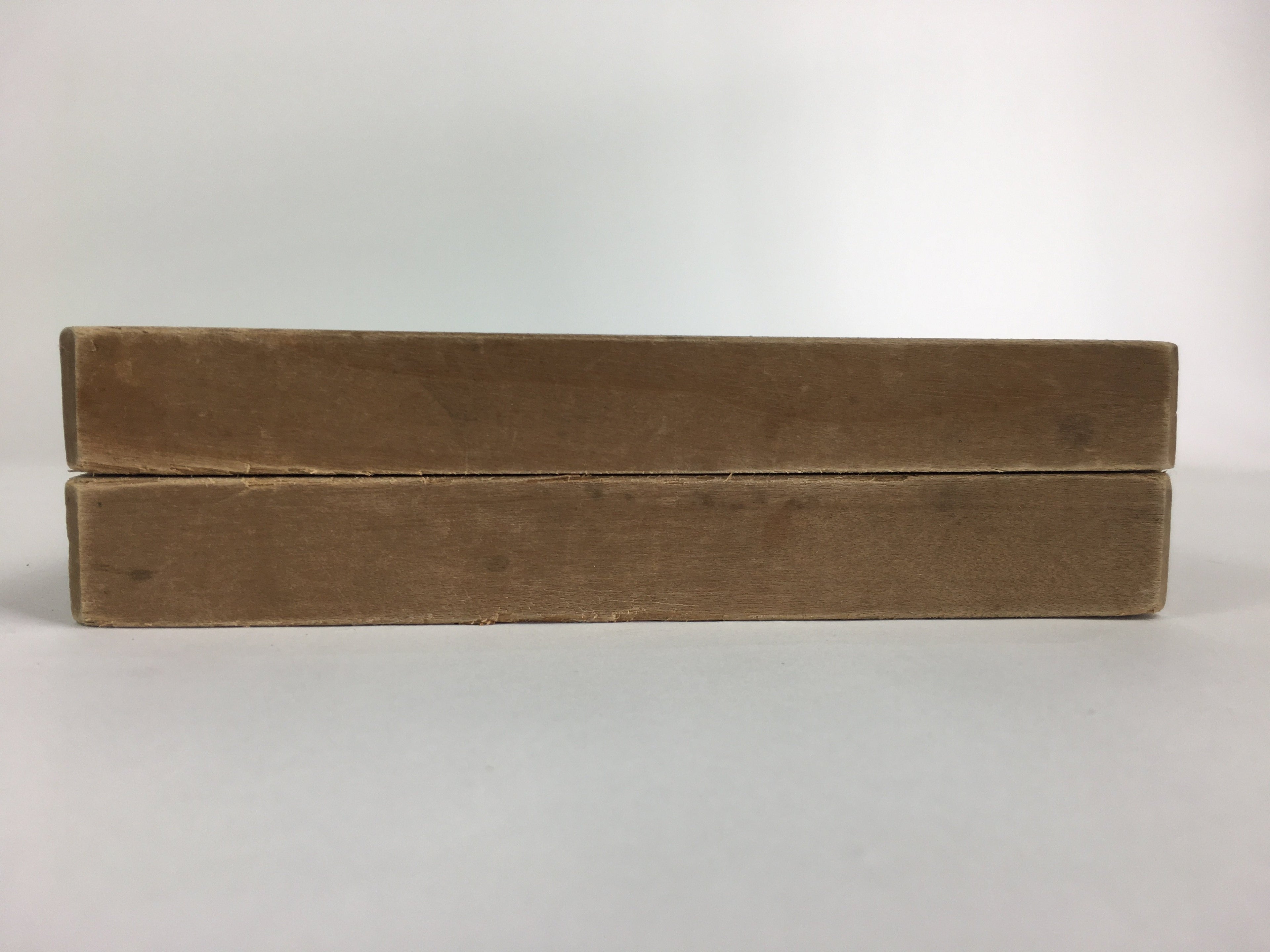 Japanese Wooden Cake Mold Kashigata Sweets Vtg Carving Brown Crane Kg359