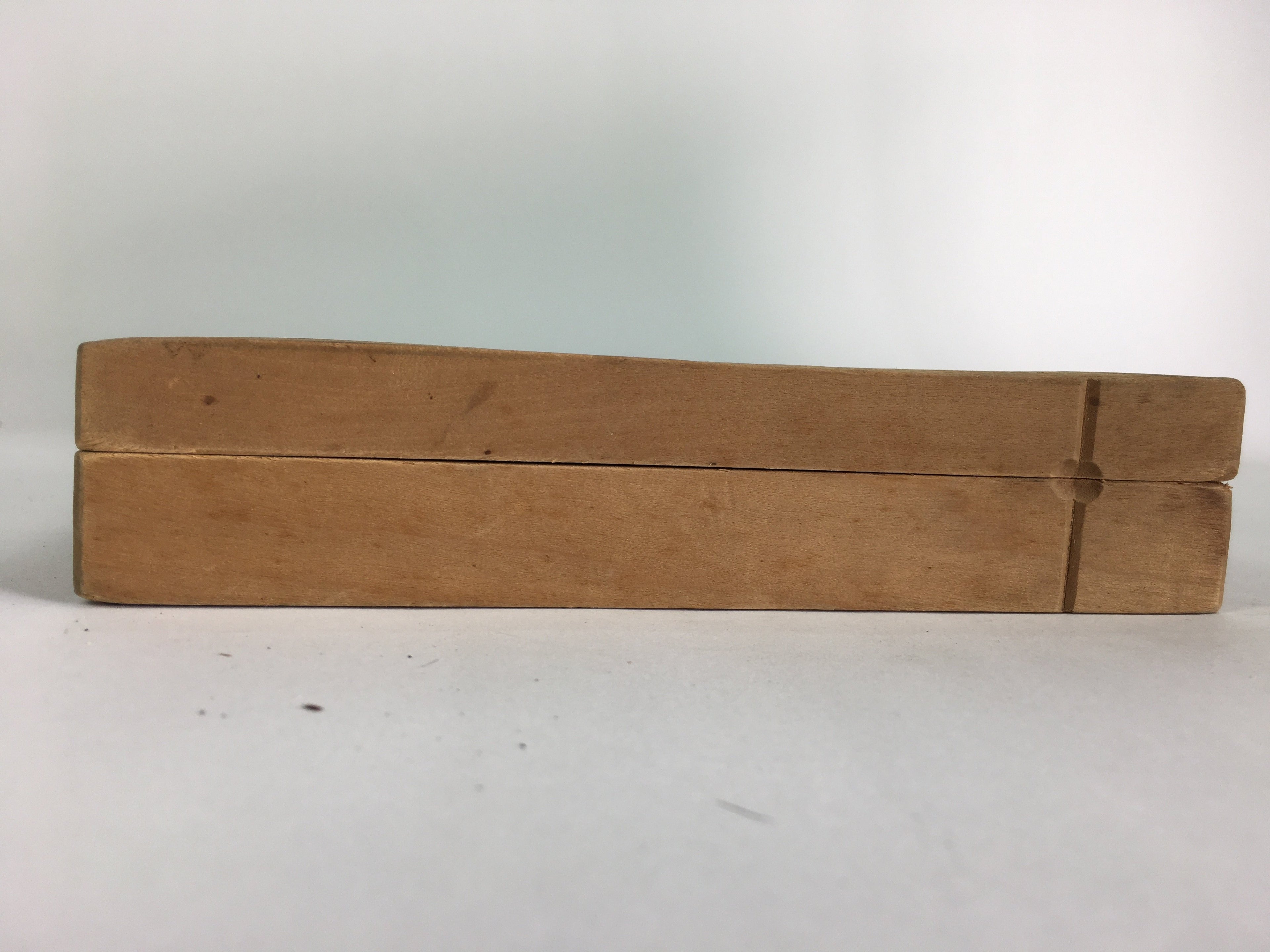 Japanese Wooden Cake Mold Kashigata Sweets Vtg Carving Brown Daruma Kg367