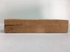 Japanese Wooden Cake Mold Kashigata Sweets Vtg Carving Brown Daruma Kg367