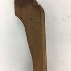 Japanese Wooden Cake Mold Kashigata Sweets Vtg Carving Brown Mt.Fuji Kg343