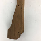 Japanese Wooden Cake Mold Kashigata Sweets Vtg Carving Brown Mt.Fuji Kg343