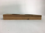 Japanese Wooden Cake Mold Kashigata Sweets Vtg Carving Brown Otafuku Lady Kg371