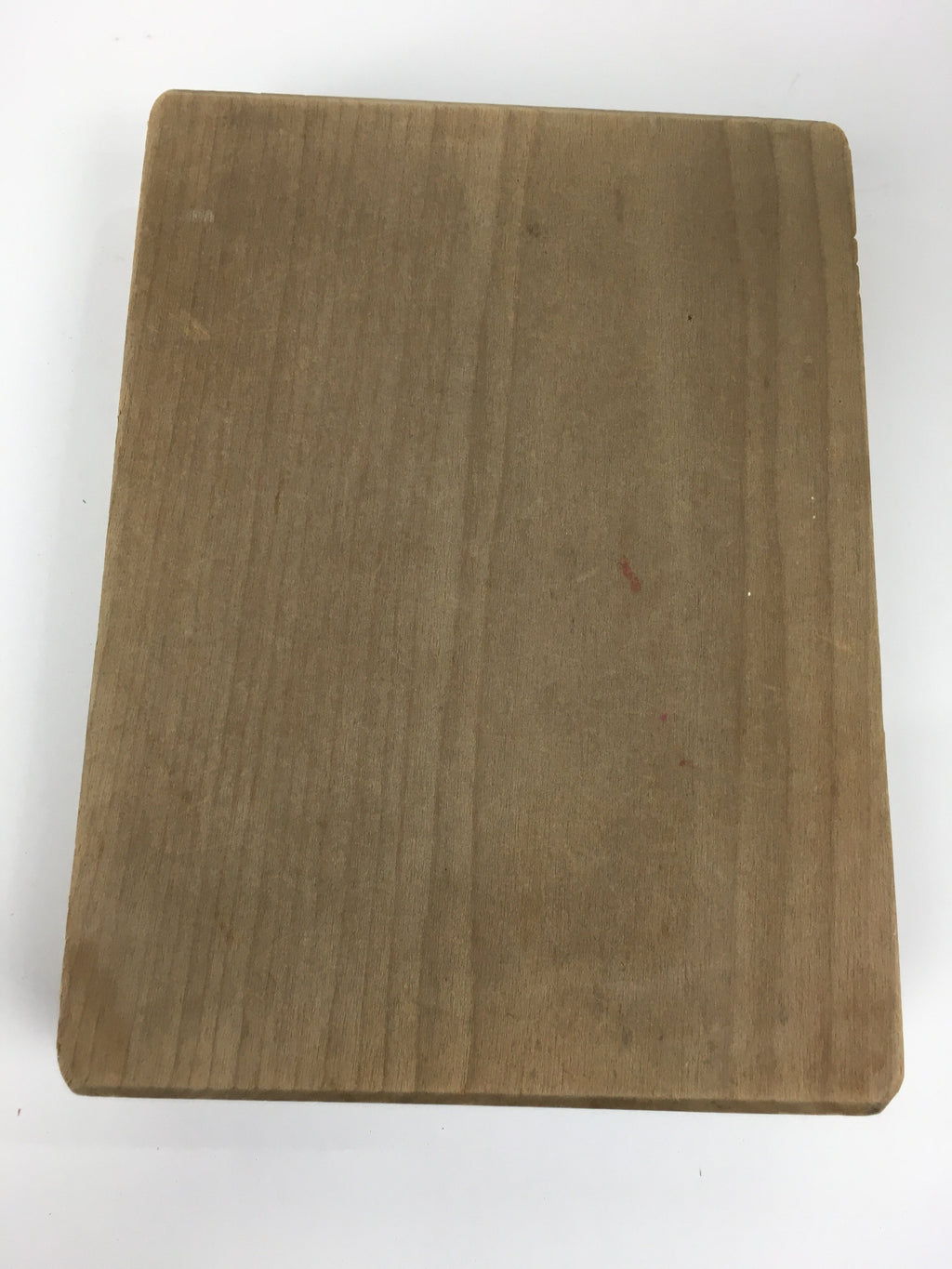 Japanese Wooden Cake Mold Kashigata Sweets Vtg Carving Brown Peach Boy Kg355