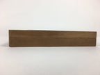Japanese Wooden Cake Mold Kashigata Sweets Vtg Carving Brown Shrimp Kg356