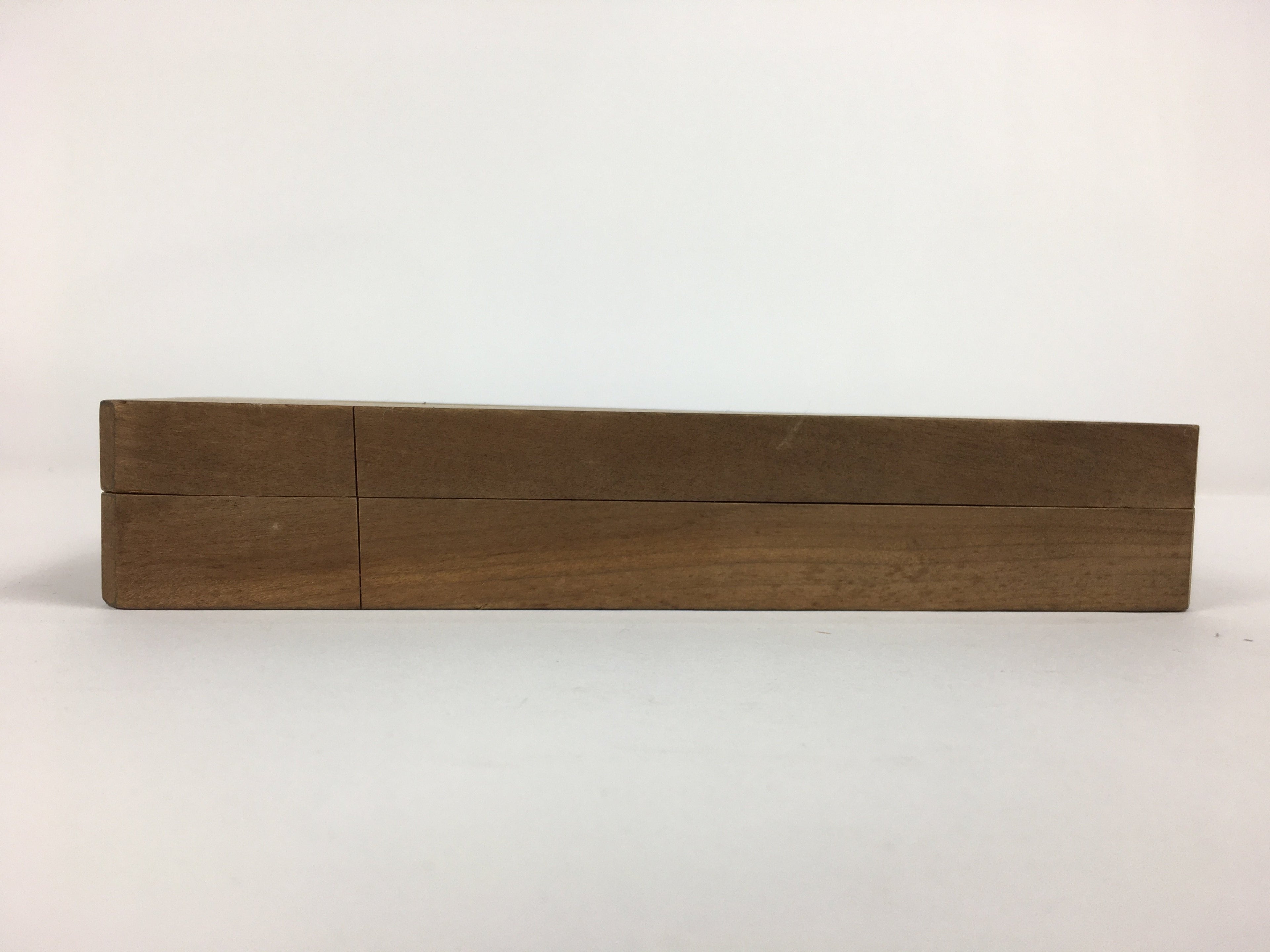 Japanese Wooden Cake Mold Kashigata Sweets Vtg Carving Brown Shrimp Kg356